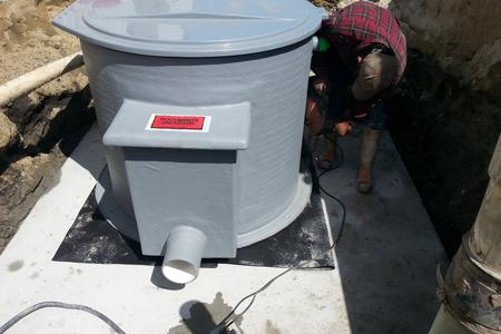 Securing A Metering Manhole During Installation