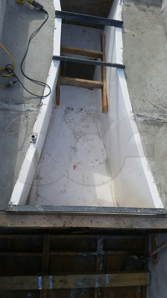 Insufficient Bracing of a Parshall Flume During Installation