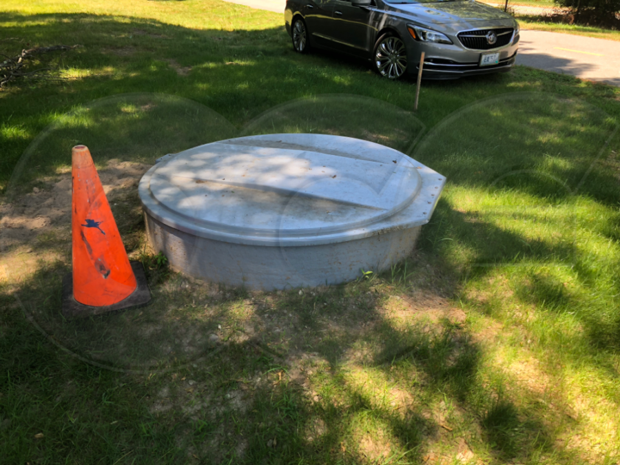 Kingston RI Domed Top Flow Monitoring Manhole