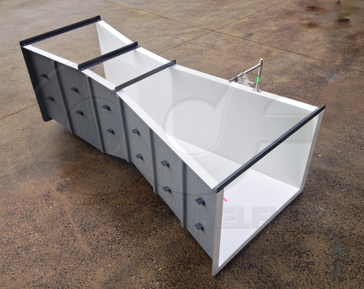 parshall flume fiberglass construction