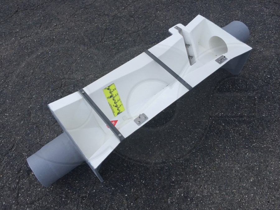 Trapezoidal Flume with Probe Holder