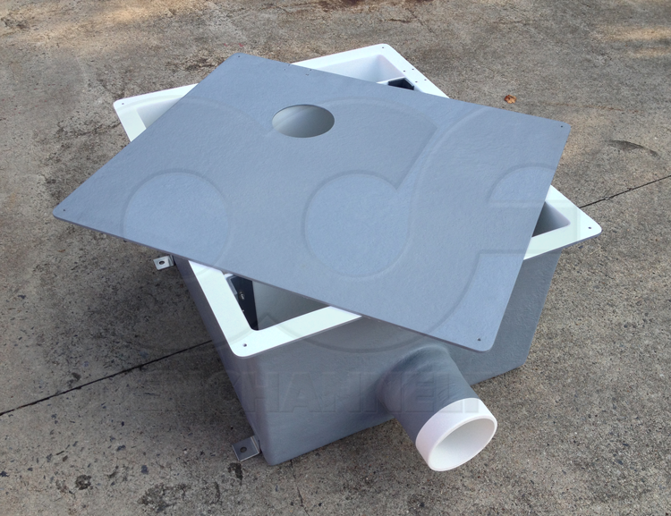 Loose Cover Over a Fiberglass Weir Box