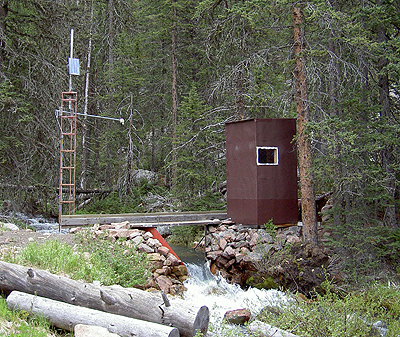 H Flume Installation on Lower Stringer Creek