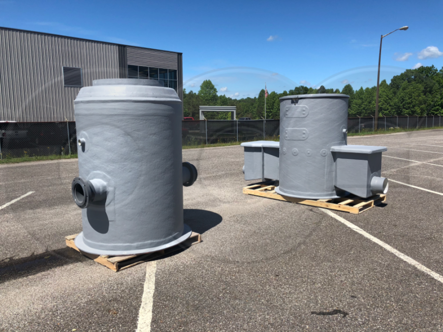 Mag Meter & Parshall Flume Monitoring Manholes