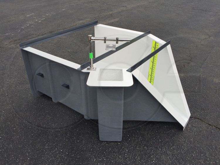 Rectangular Stilling Well on a 2-Foot H Flume