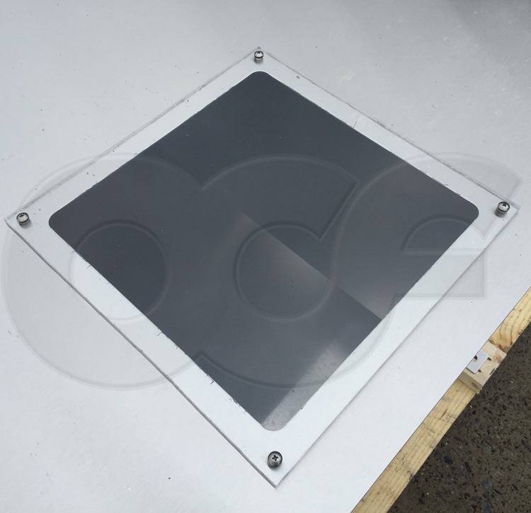 Fixed Observation Window on Cover