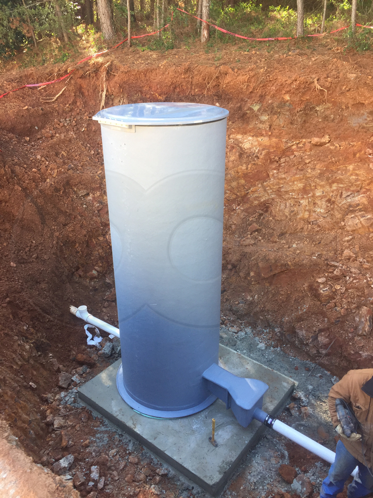 2-Inch Parshall Metering Manhole Installation
