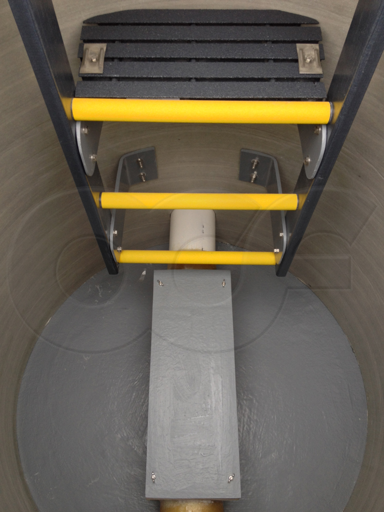 Palmer-Bowlus Flume with Cover in a Metering Manhole