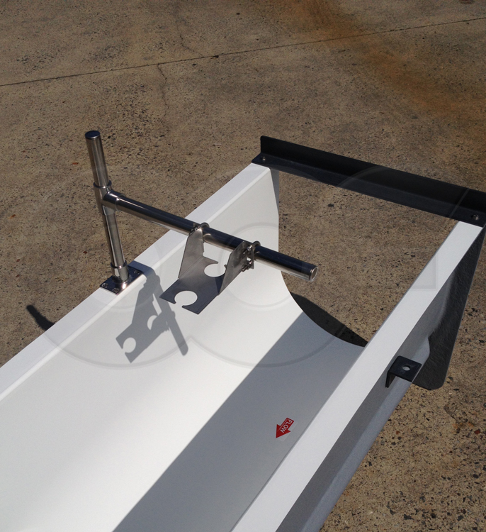 Palmer-Bowlus Flume Ultrasonic Mounting Bracket