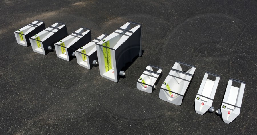 Fiberglass Parshall - H - Trapezoidal Flumes