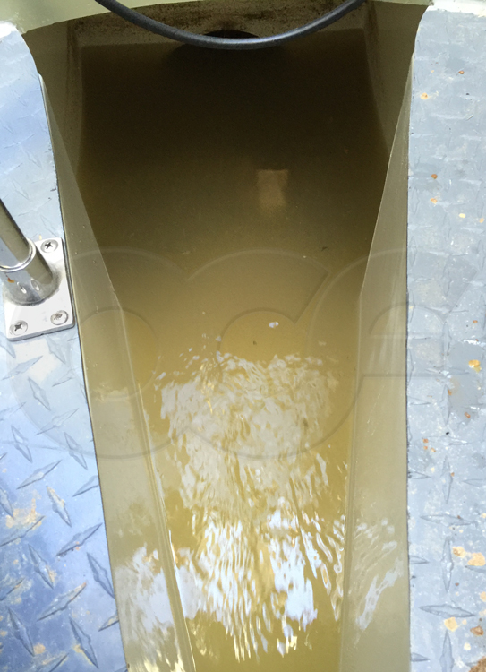 Industrial Flow in a Parshall Flume Manhole