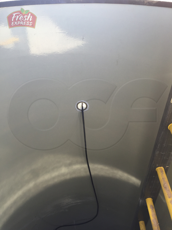 Through Wall Coupling on a Fiberglass Manhole