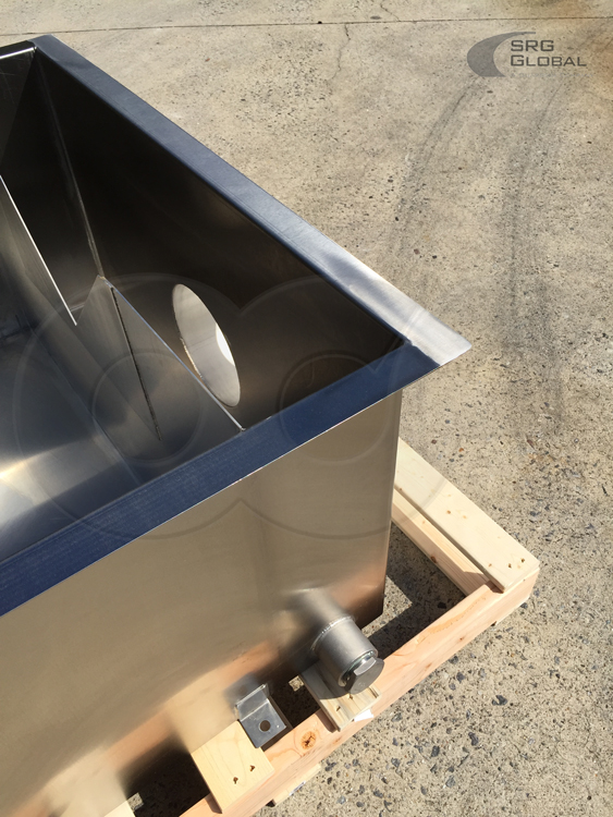 Stainless Steel Weir Box Cleanout