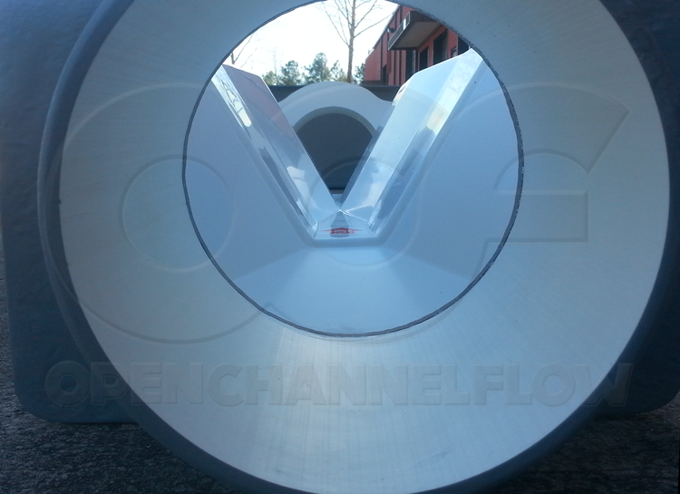 Trap Flume End Elevation