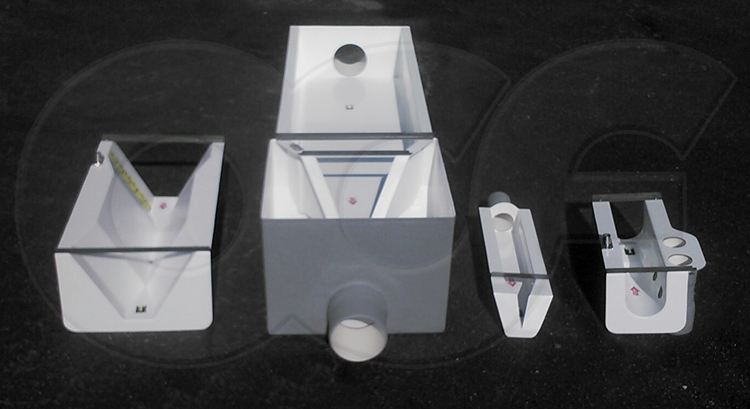 Fiberglass Trapezoidal - H - HS - Palmer Bowlus Flumes