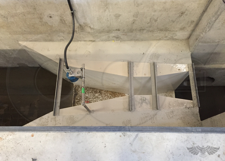 parshall flume fiberglass construciton headworks installation