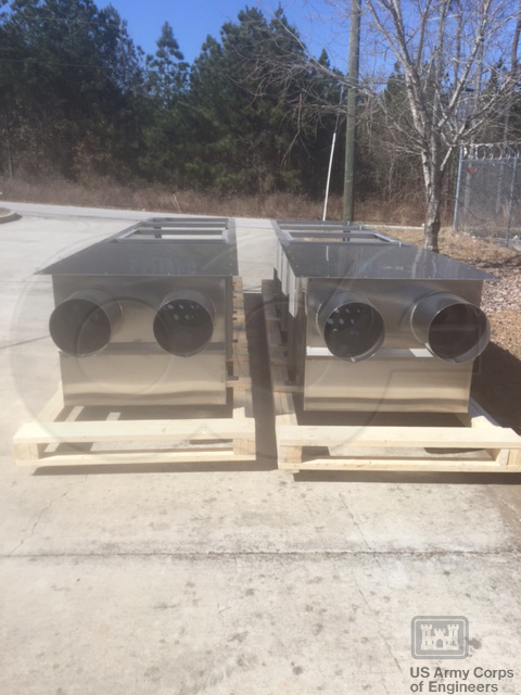 US Army Corp of Engineers Stainless Weir Boxes