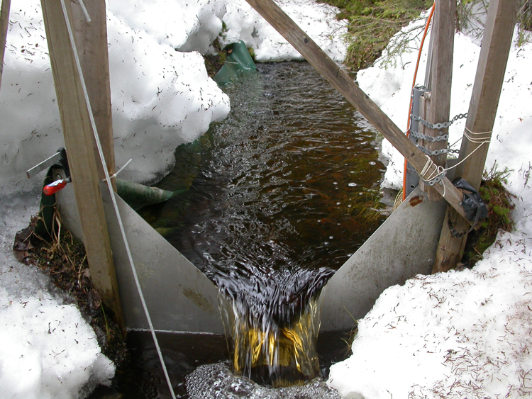 Long Term Stream Gauging in Boreal Areas