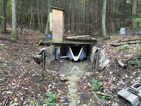 2.5-Foot H Flume Measuring Watershed Flows