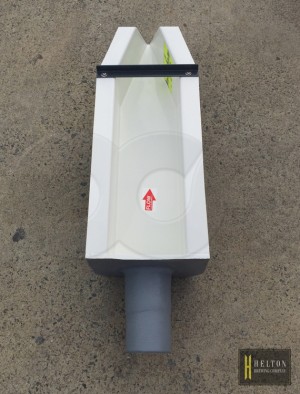 Brewery HS Flume with Pipe Stub