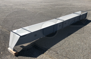 1-Foot Fiberglass H Flume with Long Custom Approach Section