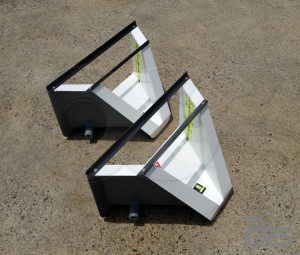 1-Foot H Flumes with Staff Gauges & Stilling Well Connections