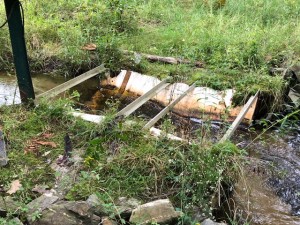 Stream Measuring 12-inch 45 Degree Trapezoidal Flume