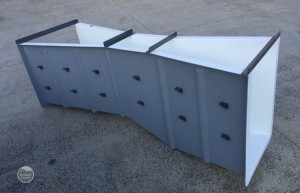 Plain 12-Inch Fiberglass Parshall Flume