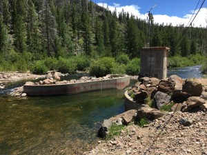 120-Inch Concrete Parshall Flume Gauging Station