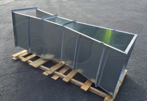 18-Inch Galvanized Steel Parshall Flume