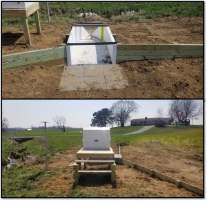 Edge-of-Field Flow Measurement Installation