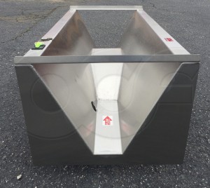 Stainless Steel 200 mm RBC Flume Inlet