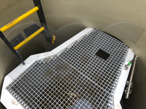 24-Inch Parshall Flume with Grating in a Packaged Metering Manhole