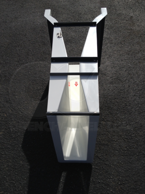 3-Inch Parshall Flume with Open End Adapter