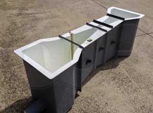 3-Inch Parshall Flume with Probe Holder