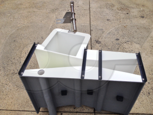 Rectangular Stilling Well Parshall Flume