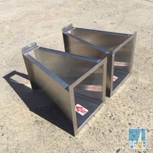 Stainless steel Montana Flumes