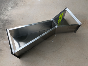 Stainless Steel Cutthroat Flume for Irrigation Water Measurement