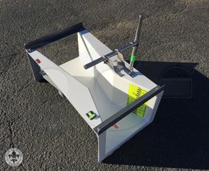 36-Inch x 8-Inch Fiberglass Cutthroat Flume with Mounting Bracket