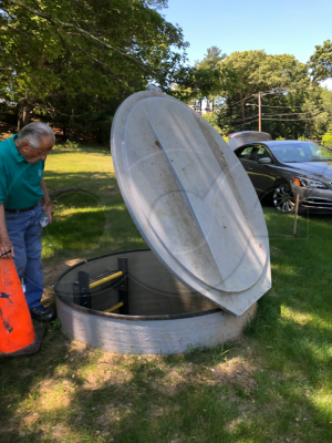 Open Dome Top Metering Manhole