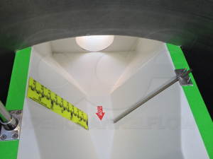 Extra Large Trapezoidal Flume in a Flow Metering Manhole