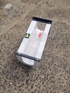 4-Inch Palmer-Bowlus Flume - Outlet End View - Malibu CA