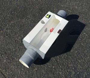 4-Inch Palmer-Bowlus Flume with Stubs and Probe Well