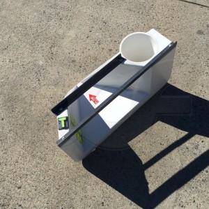 Attached Stiling Well on a 0.5-Foot H Flume