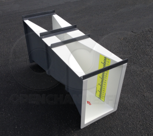 6-Inch parshall Flume with Staff Gauge