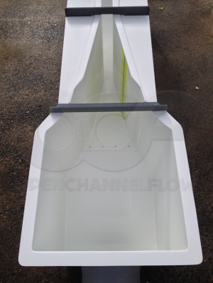 Nested Parshall Flume - Inlet Detail View