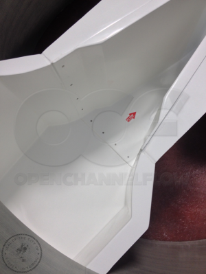 Manhole Nesting Parshall Flume Detail