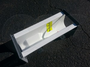 FRP 6-Inch Palmer-Bowlus Flume with Staff Gauge