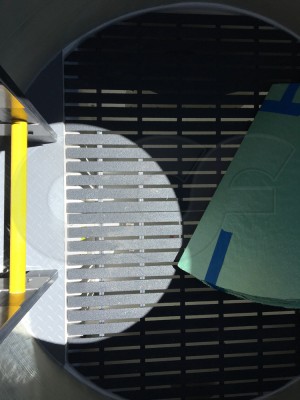 Weir Manhole Interior View