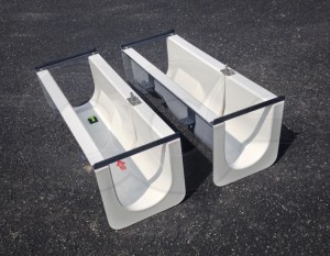 Palmer-Bowlus Flumes with Sampler Tubes